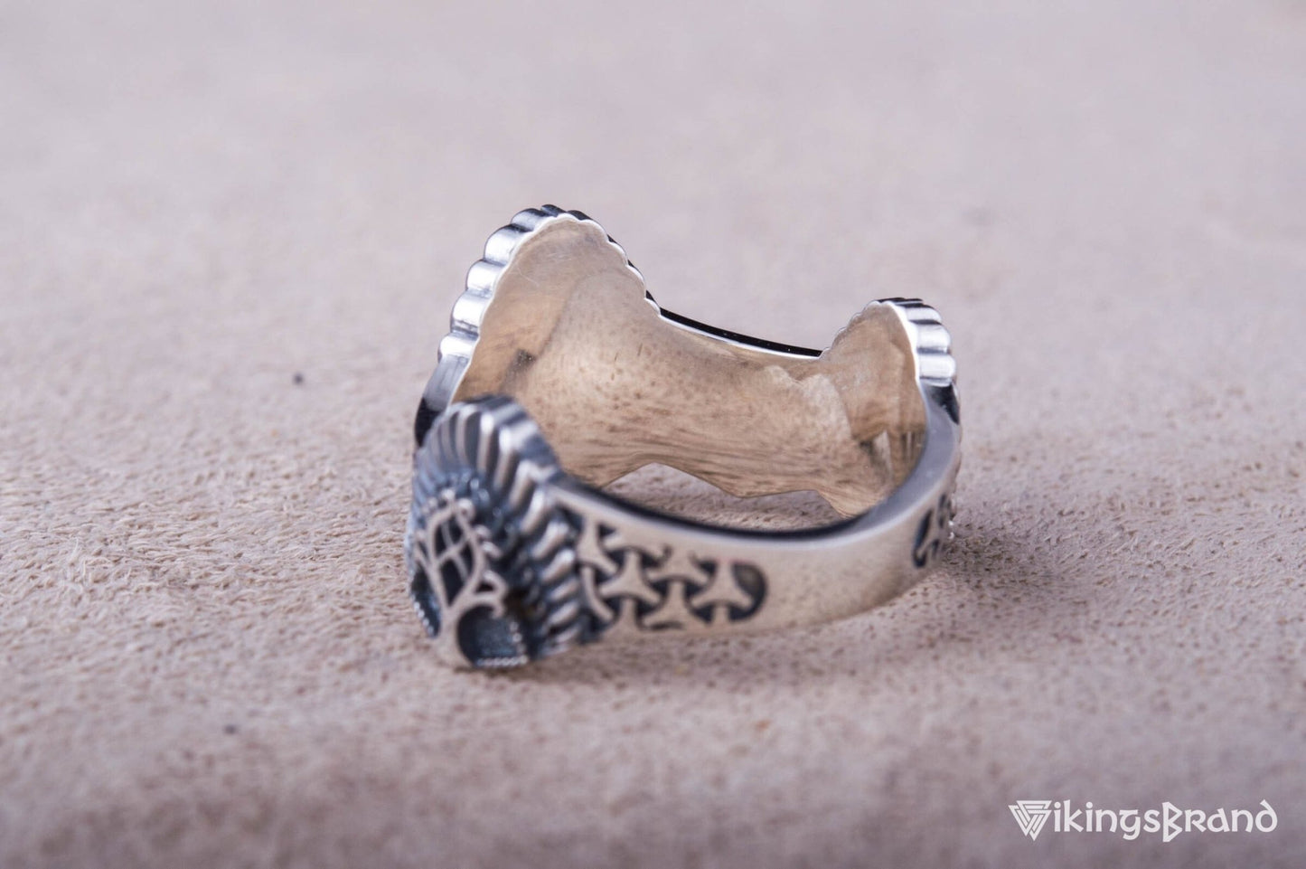 Vikings Yggdrasil Ring Sterling Silver Handmade Jewelry