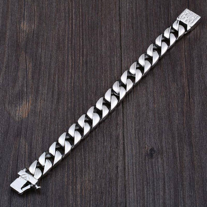 Wide Braided Men Bracelet - VikingsBrand