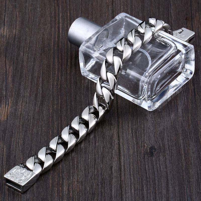 Wide Braided Men Bracelet - VikingsBrand