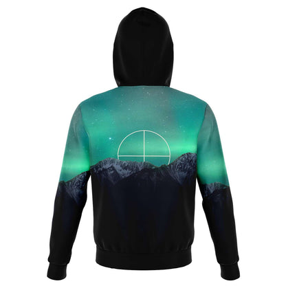 Winter Solstice Hoodie - Northern Lights
