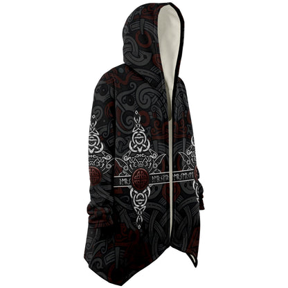 Wolf Head Premium Viking Cloak