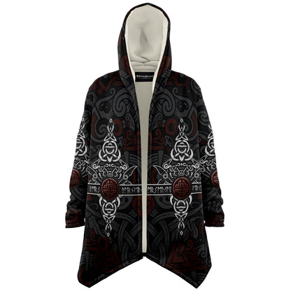 Wolf Head Premium Viking Cloak