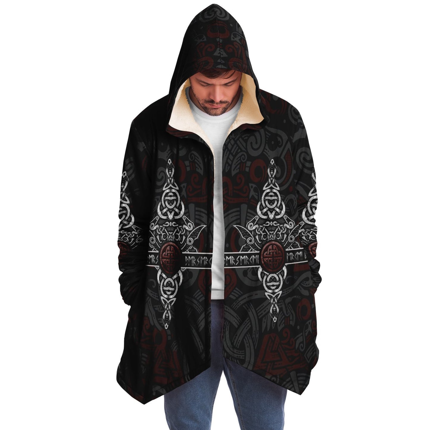 Wolf Head Premium Viking Cloak