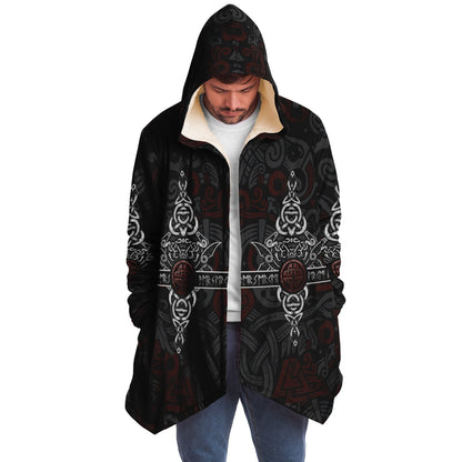 Wolf Head Premium Viking Cloak