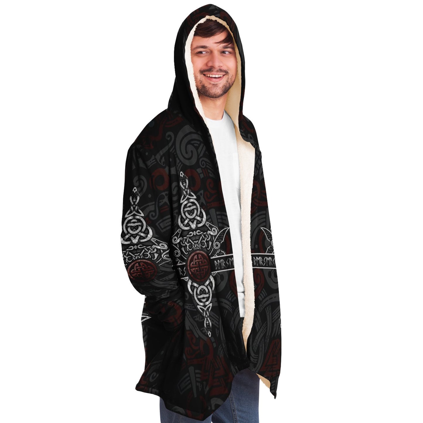 Wolf Head Premium Viking Cloak