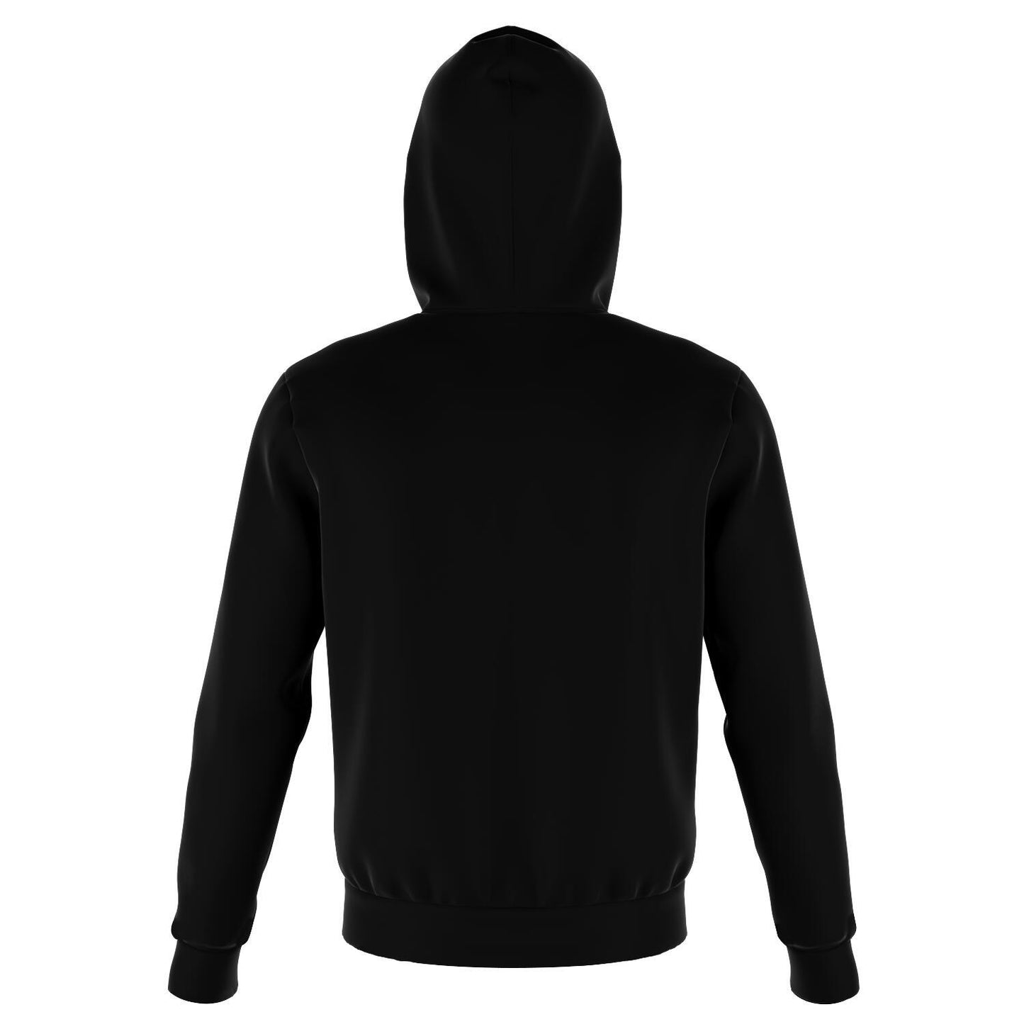 Wolf Head with Helm of Awe Hoodie Front - VikingsBrand