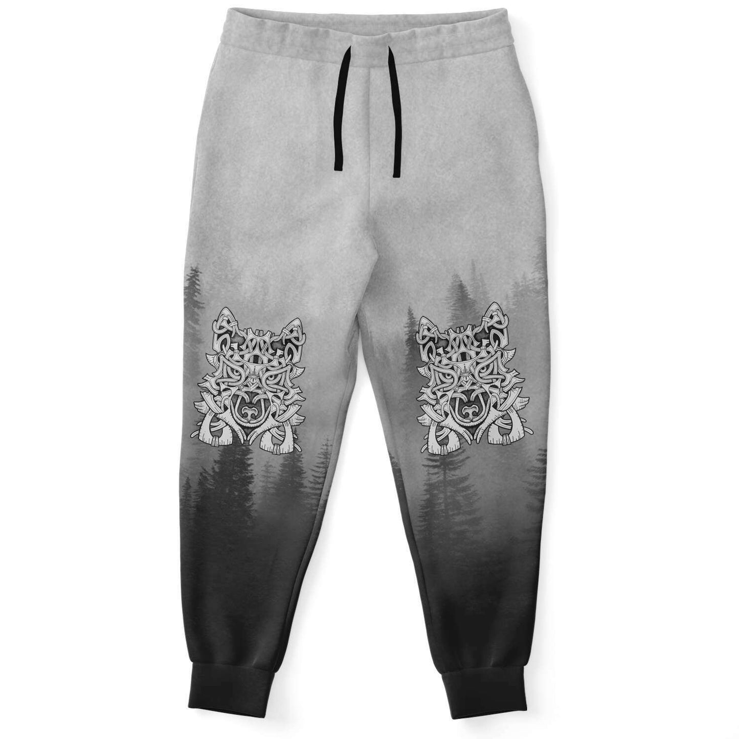 Wolf in Spruce Forest Unisex Viking Joggers