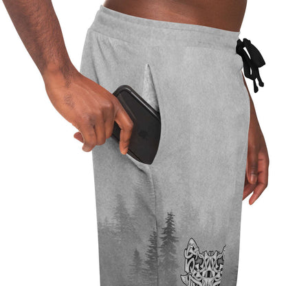 Wolf in Spruce Forest Unisex Viking Joggers