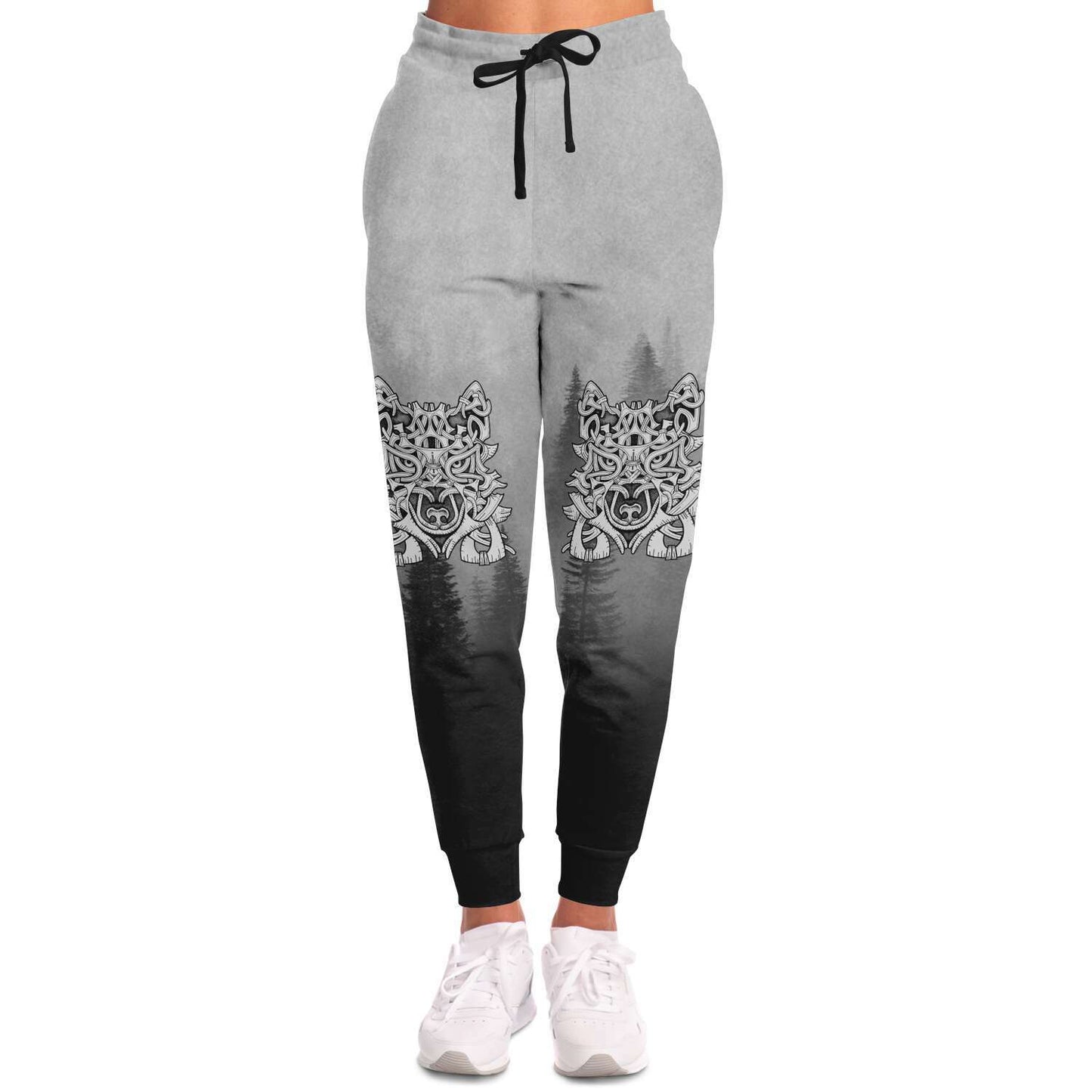 Wolf in Spruce Forest Unisex Viking Joggers