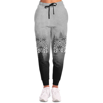 Wolf in Spruce Forest Unisex Viking Joggers