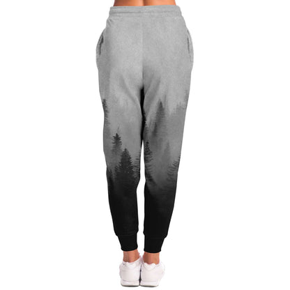 Wolf in Spruce Forest Unisex Viking Joggers