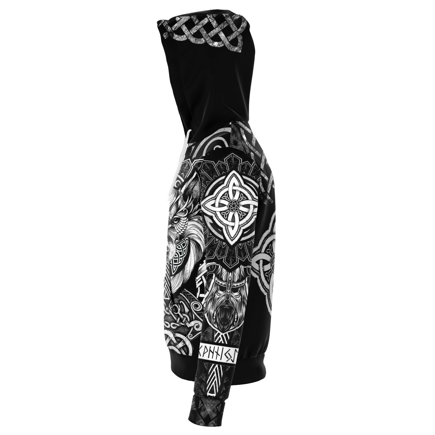 Wolf Inspired Viking Hoodie - VikingsBrand