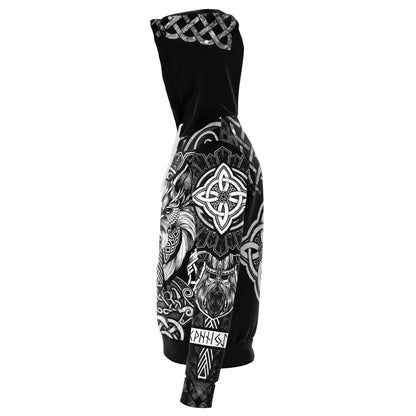 Wolf Inspired Viking Hoodie - VikingsBrand