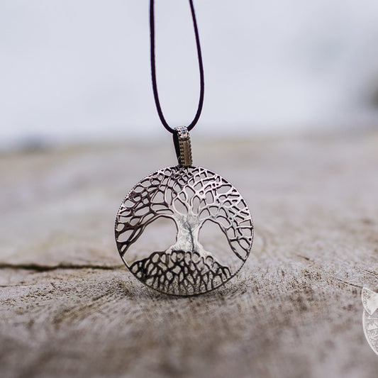 Yggdrasil 925 Sterling Silver Pendant - VikingsBrand