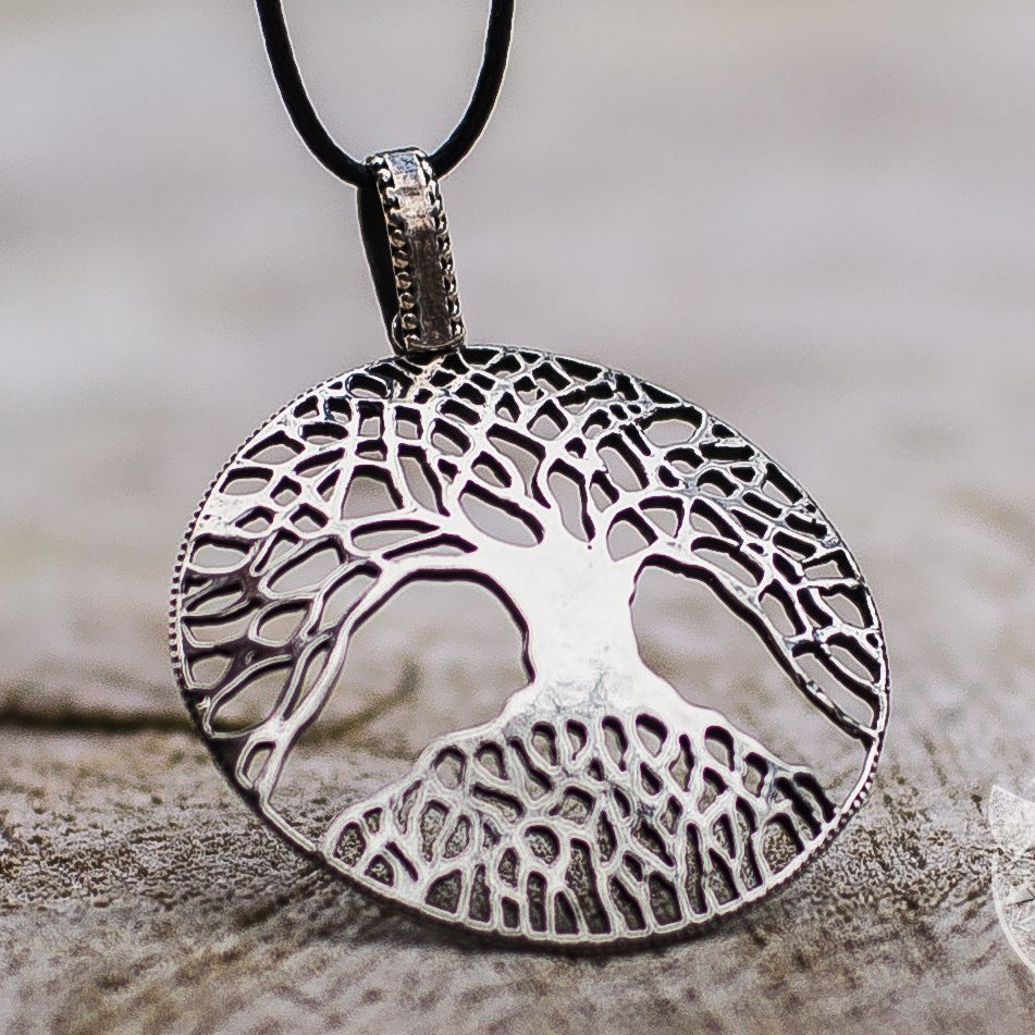 Yggdrasil 925 Sterling Silver Pendant - VikingsBrand