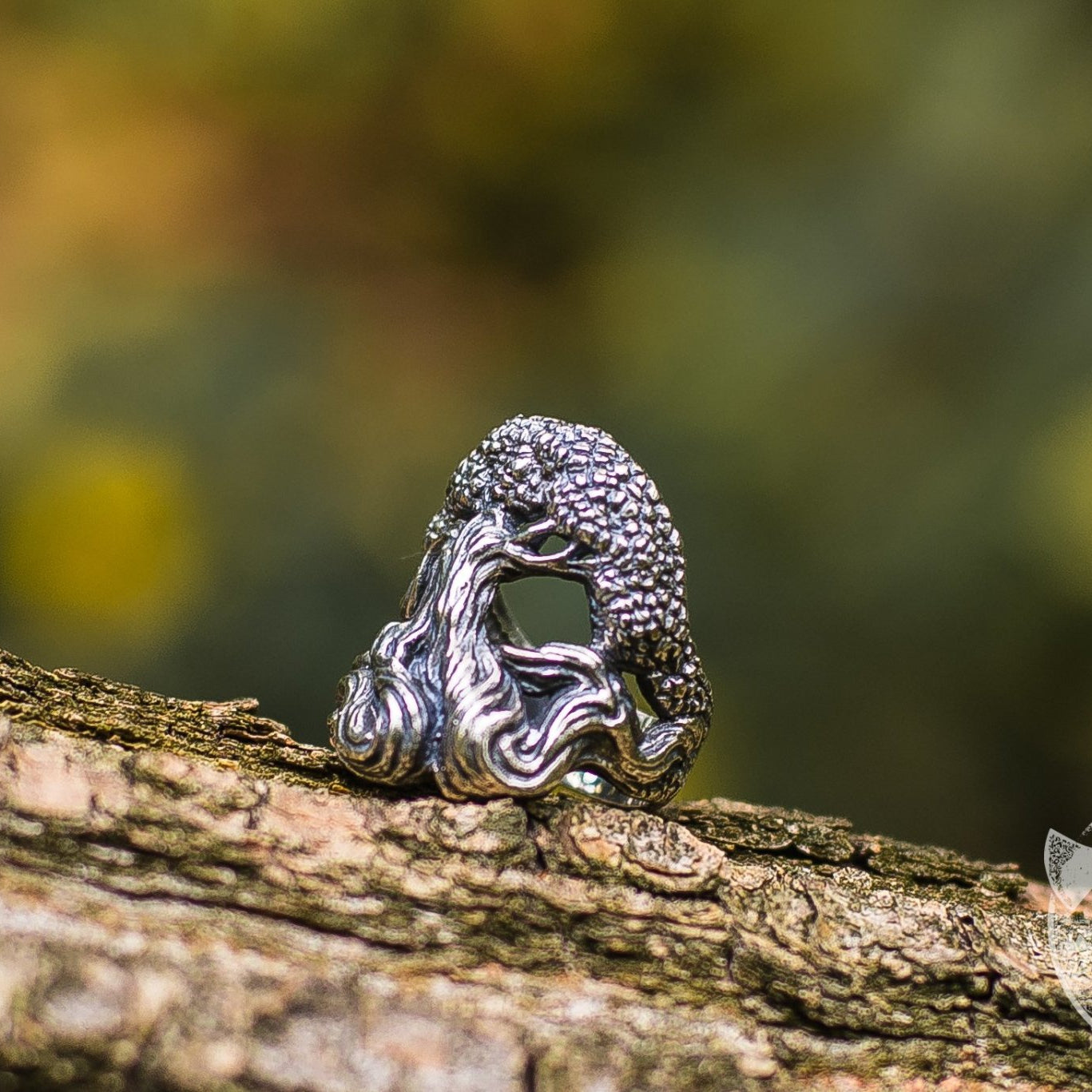 Yggdrasil World Tree 925 Sterling Silver Viking Ring - VikingsBrand