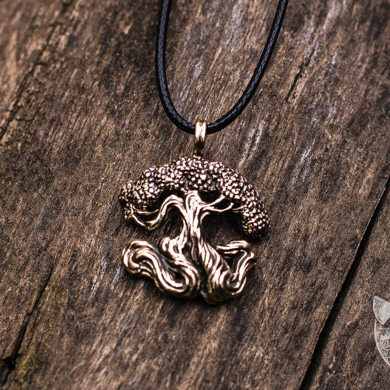 Yggdrasil World Tree Bronze Pendant - VikingsBrand