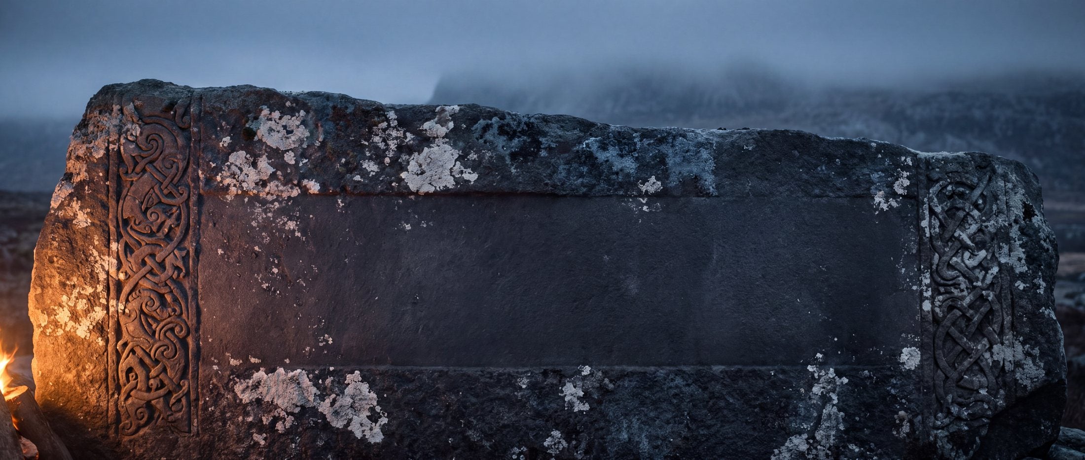 Carved runestone: Viking name generator, free tool